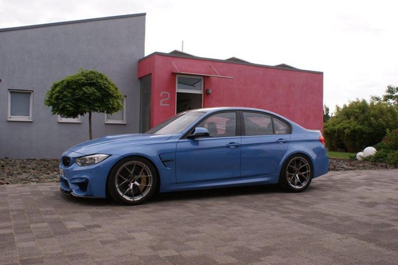 F80 BMW M3 With Wheels from Kaege Tuning 2