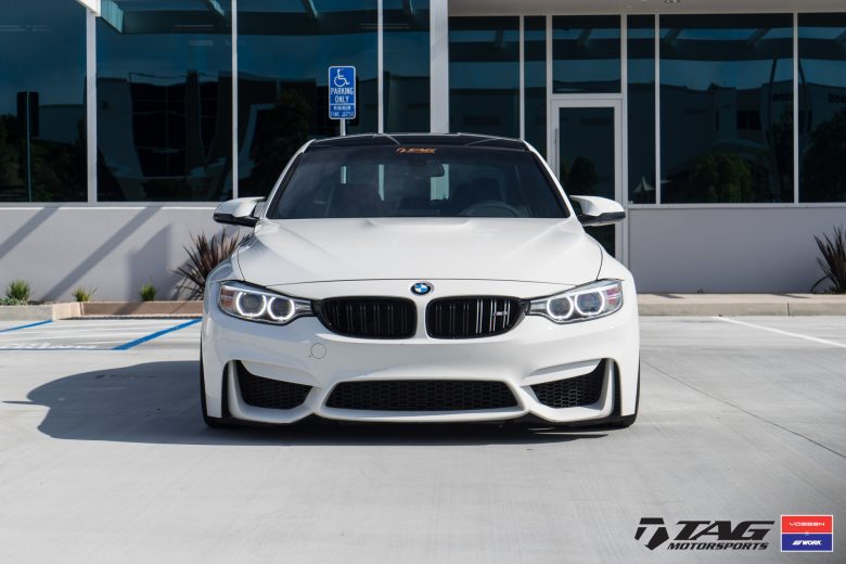 F80 BMW M3 in Vossen Wheels Wrapped by TAG Motorsports 1