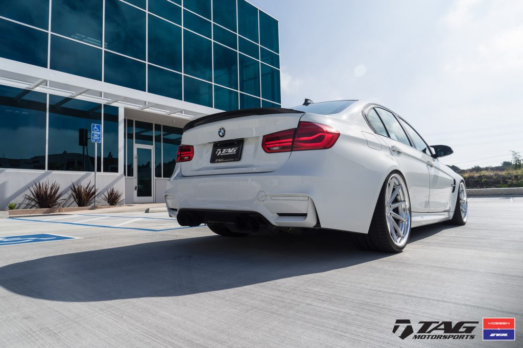 F80 BMW M3 in Vossen Wheels Wrapped by TAG Motorsports 10