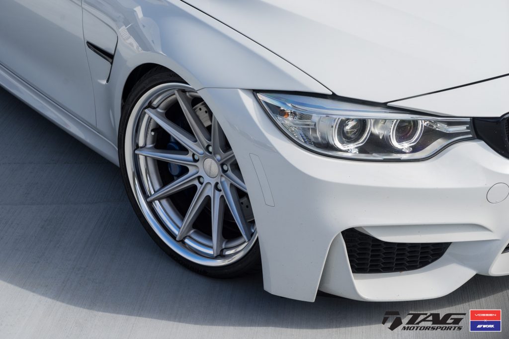 F80 BMW M3 in Vossen Wheels Wrapped by TAG Motorsports 5