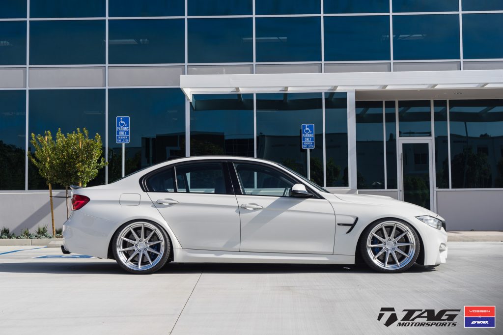 F80 BMW M3 in Vossen Wheels Wrapped by TAG Motorsports 8