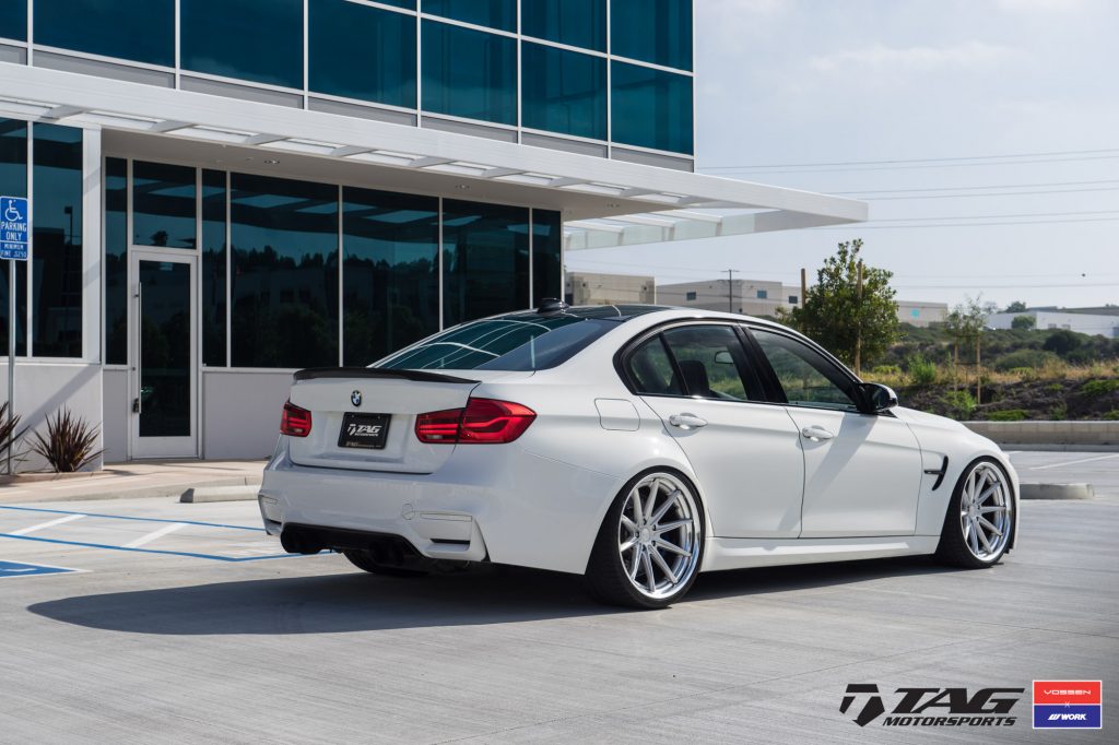F80 BMW M3 in Vossen Wheels Wrapped by TAG Motorsports 9