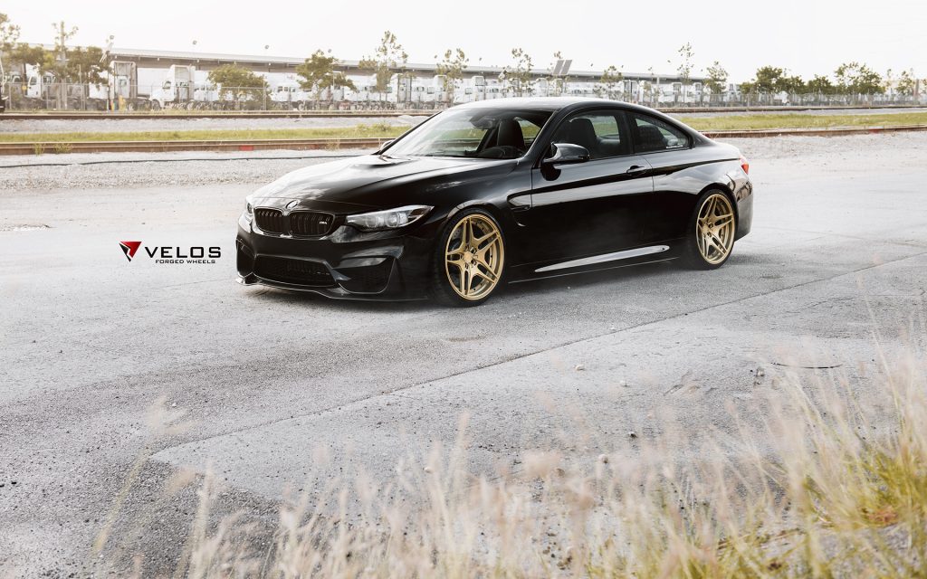 F82 BMW M4 Equiped with Velos Designwerks Wheels 1