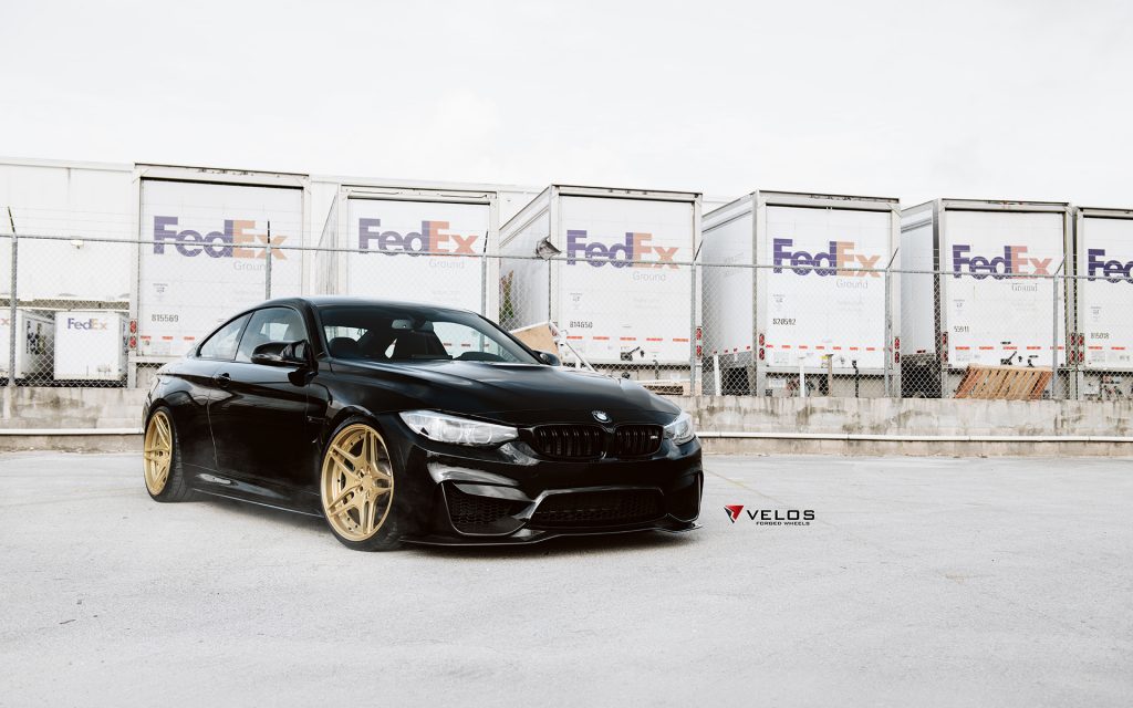 F82 BMW M4 Equiped with Velos Designwerks Wheels 3