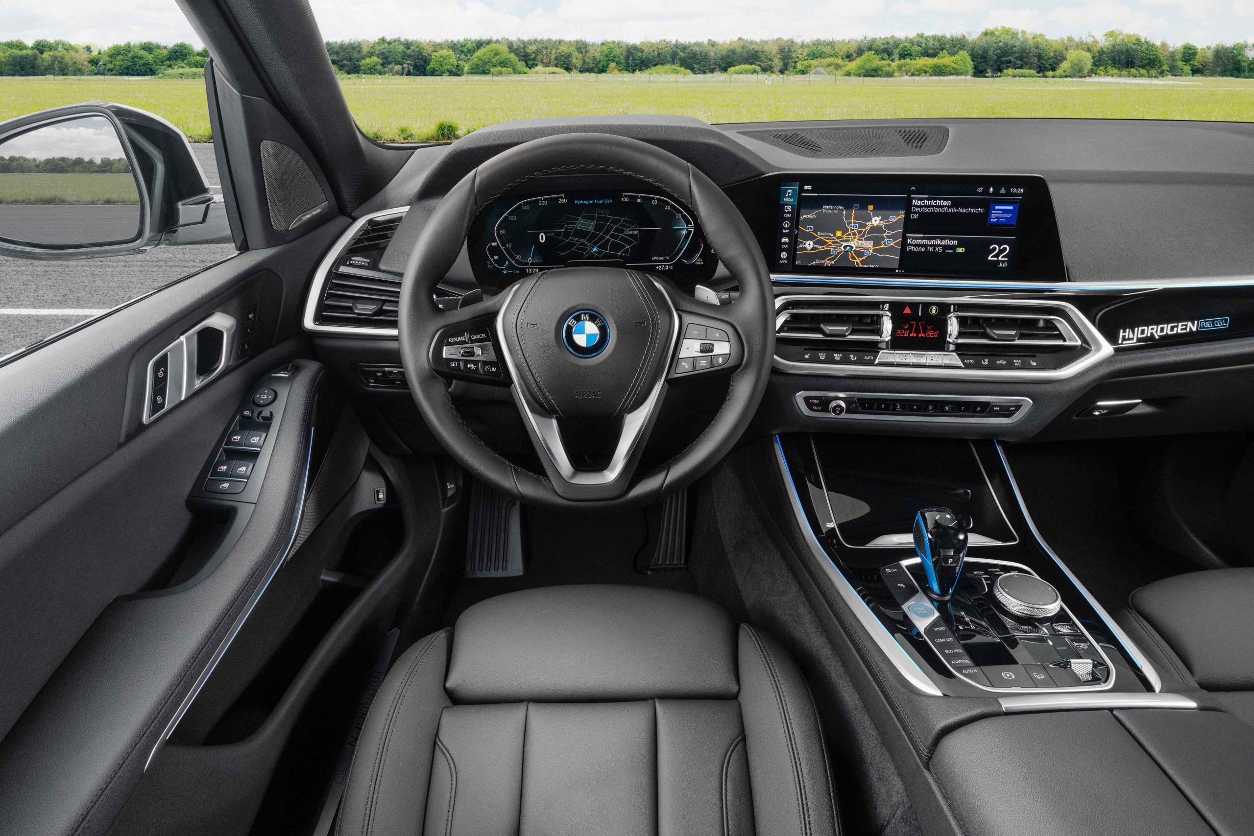 BMW iX5 Hydrogen SUV Interior 1