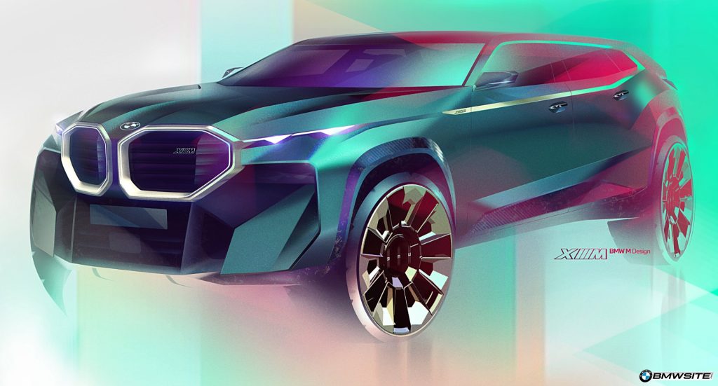 BMW XM Sketches 1