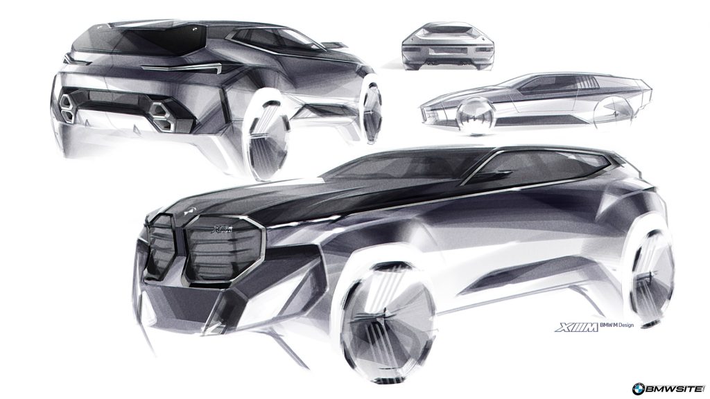 BMW XM Sketches 10