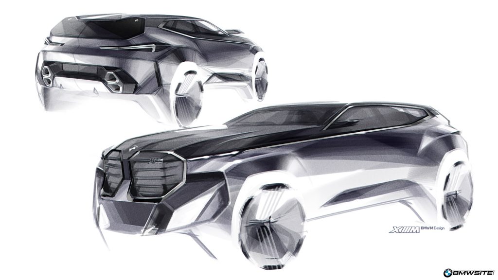 BMW XM Sketches 11