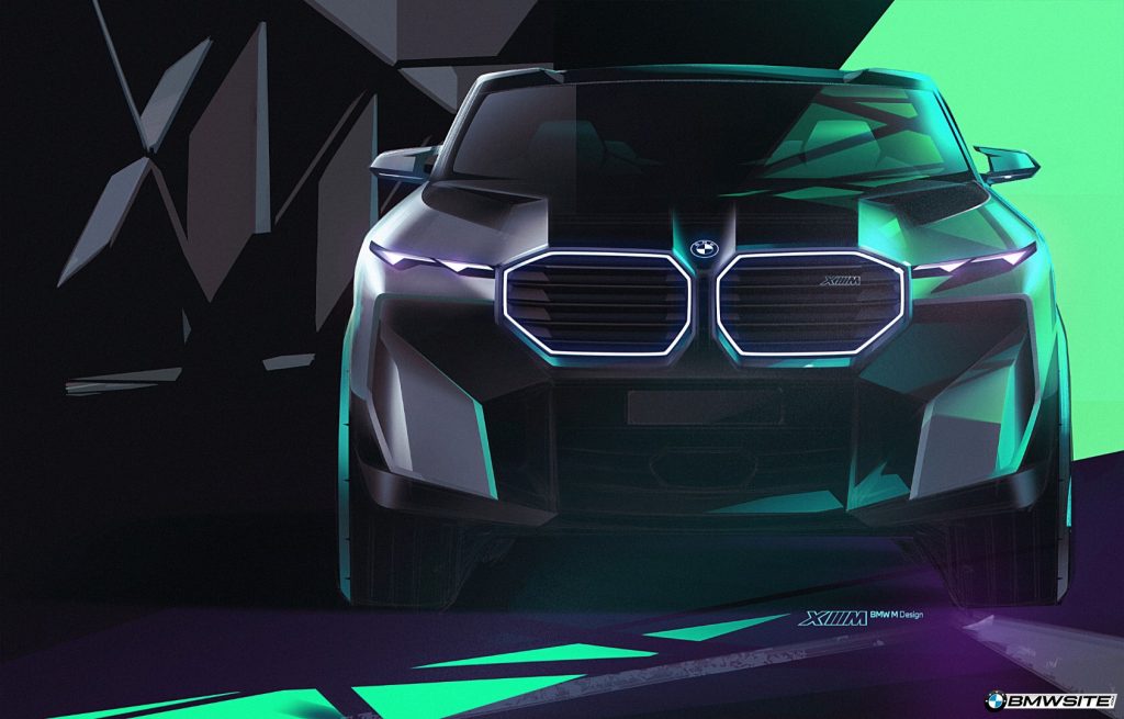 BMW XM Sketches 4