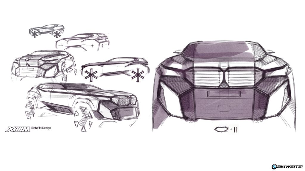 BMW XM Sketches 6