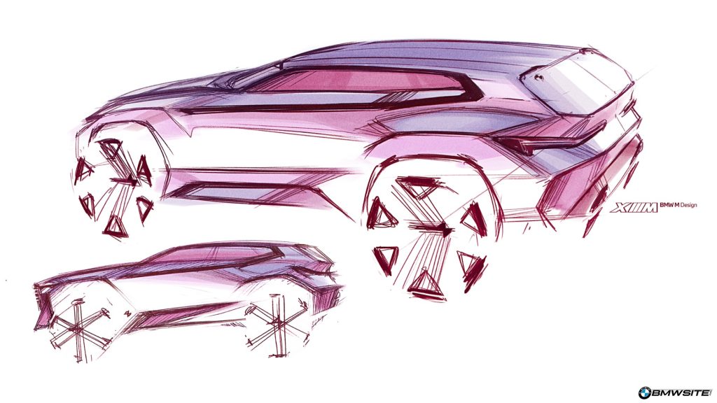 BMW XM Sketches 7