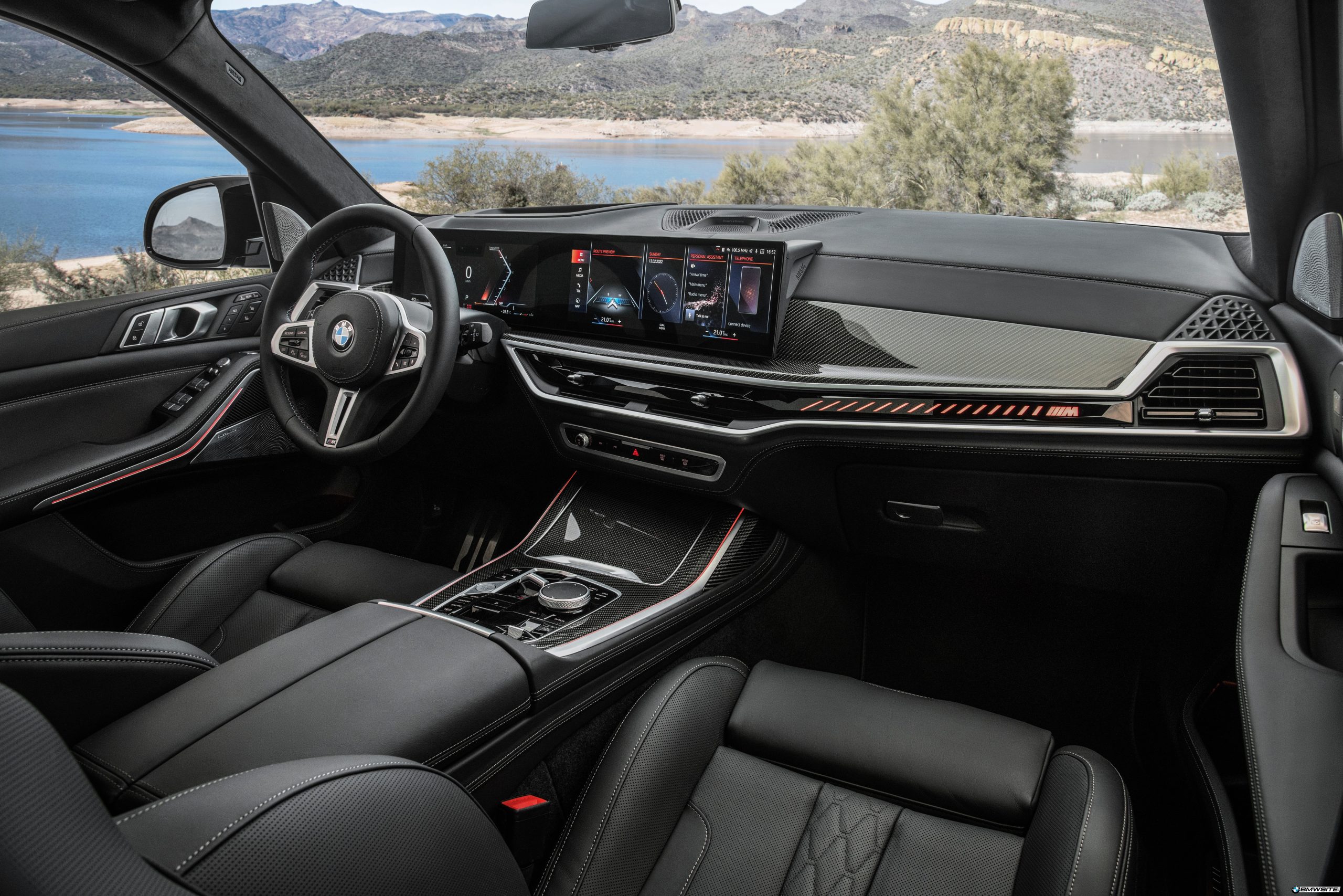 2023 G07 BMW X7 Facelift Interior 17