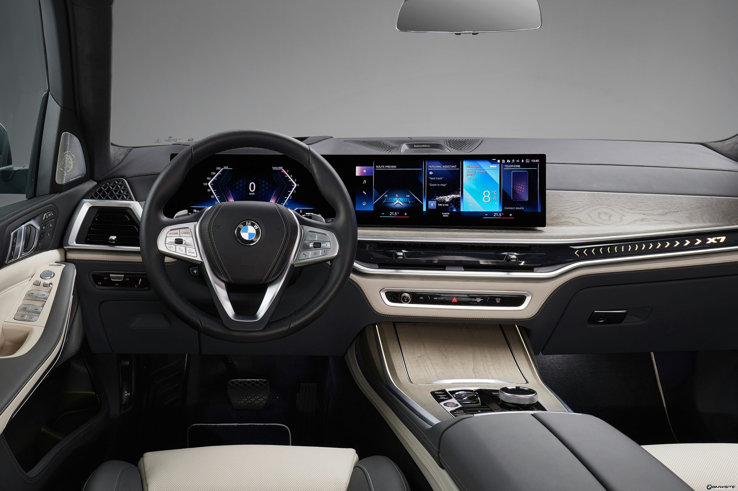 2023 G07 BMW X7 Facelift Interior 9