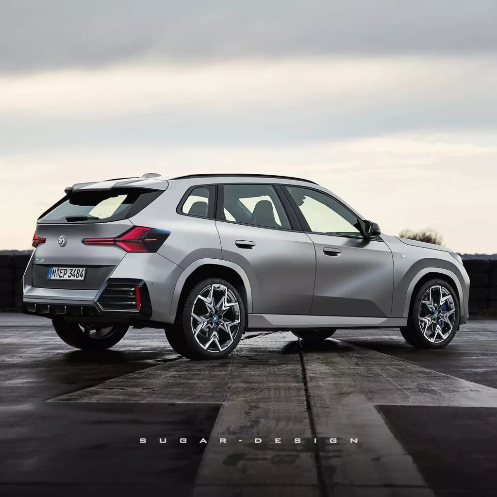 2025 BMW X5 Renderings by Sugar Design 2