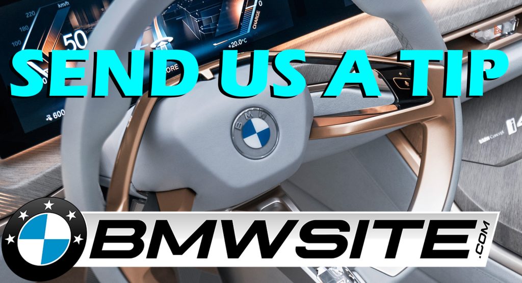 Send us a Tip BMW SITE Automotive Car BLOG